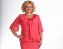 How to choose a women's dress according to your figure Belarusian fashion for obese women