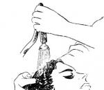 बाल धोने के लिए प्रारंभिक कार्य चिकित्सीय बाल धुलाई