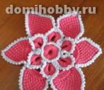 Knitted decorations Crochet blouse decoration
