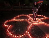 Sa memorya ng mga biktima ng Armenian genocide