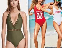 How to choose a one-piece swimsuit based on your body type, material and design - review of models and prices